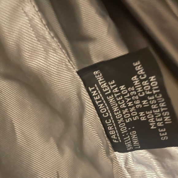 Black Gallery Leather Jacket size L EUC - Picture 7 of 16